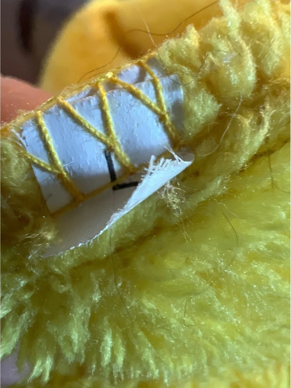 My Precious Yellow and Brown Fleece Pet Hoodie with Cat Patch